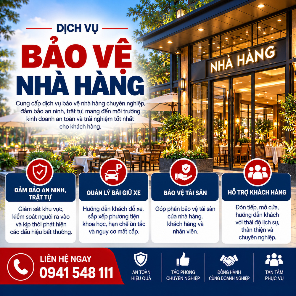 Với hơn 15 năm kinh nghiệm trong lĩnh vực an ninh, Đại Tín là đối tác tin cậy của nhiều nhà hàng, quán ăn và chuỗi F&B.